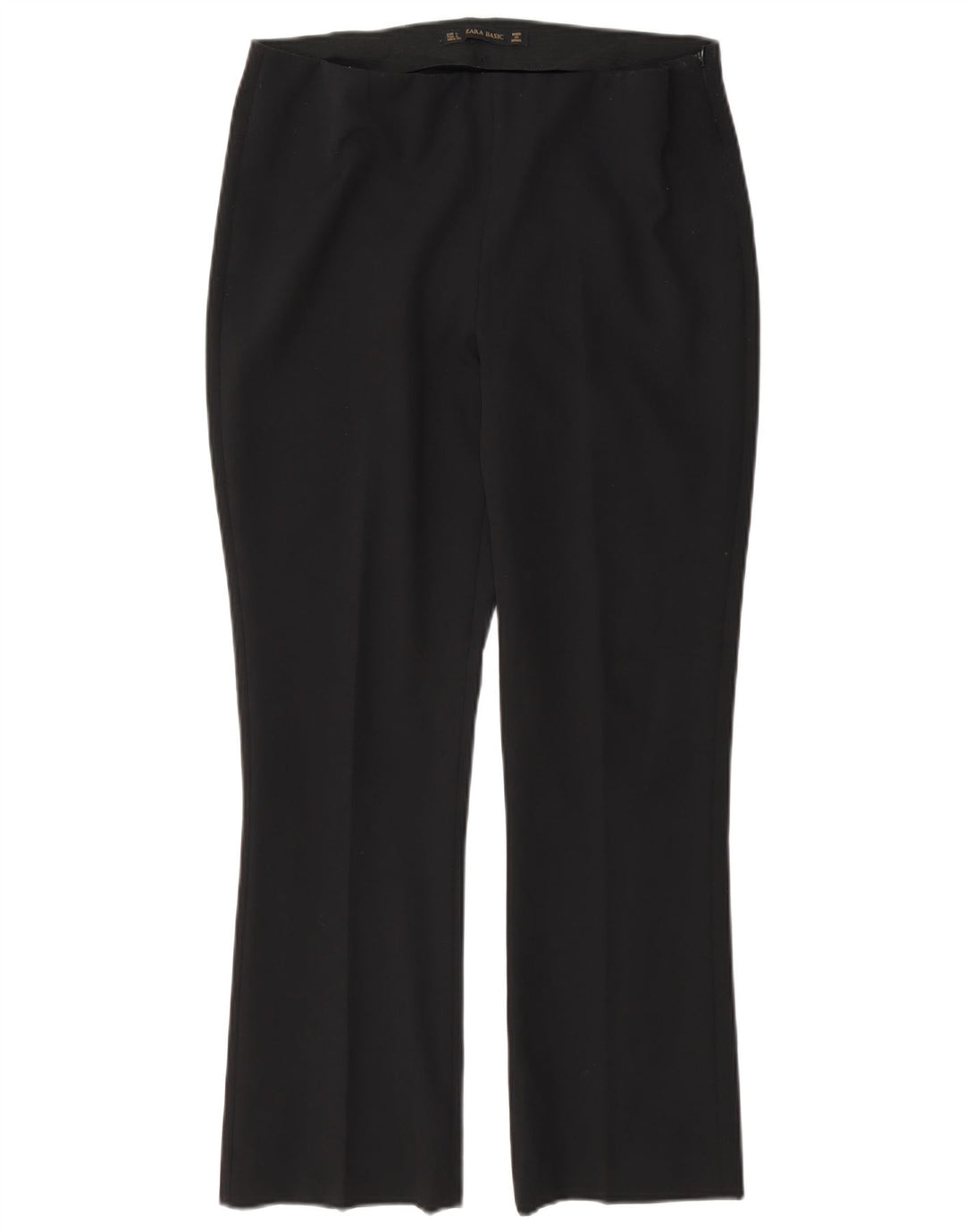 Zara Damen Normale Freizeithose, Größe L, W30, L27, Schwarz