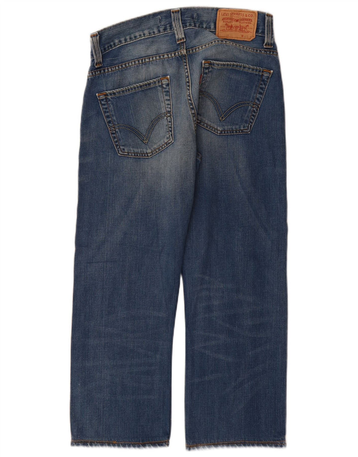 Levi's Damen 506 Standard Fit Straight Jeans W30 L24 Blau
