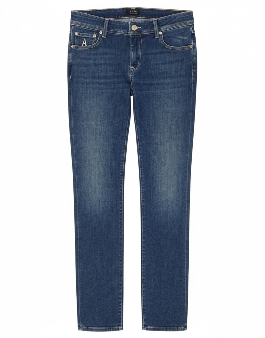 Armani Damen Slim Jeans W29 L32 Blaue Baumwolle