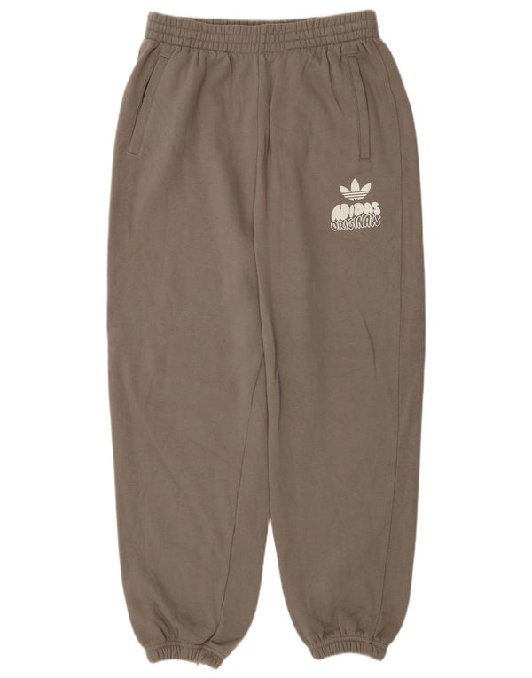Adidas Damen Graphic Trainingshose Jogger UK 12/14 Mittelgrau