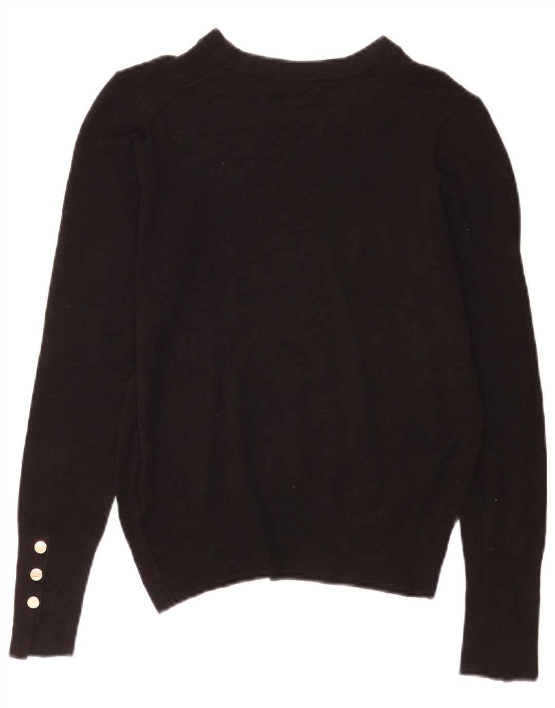 Zara Damen-Pullover mit U-Boot-Ausschnitt, Gr. 12, mittelschwarz