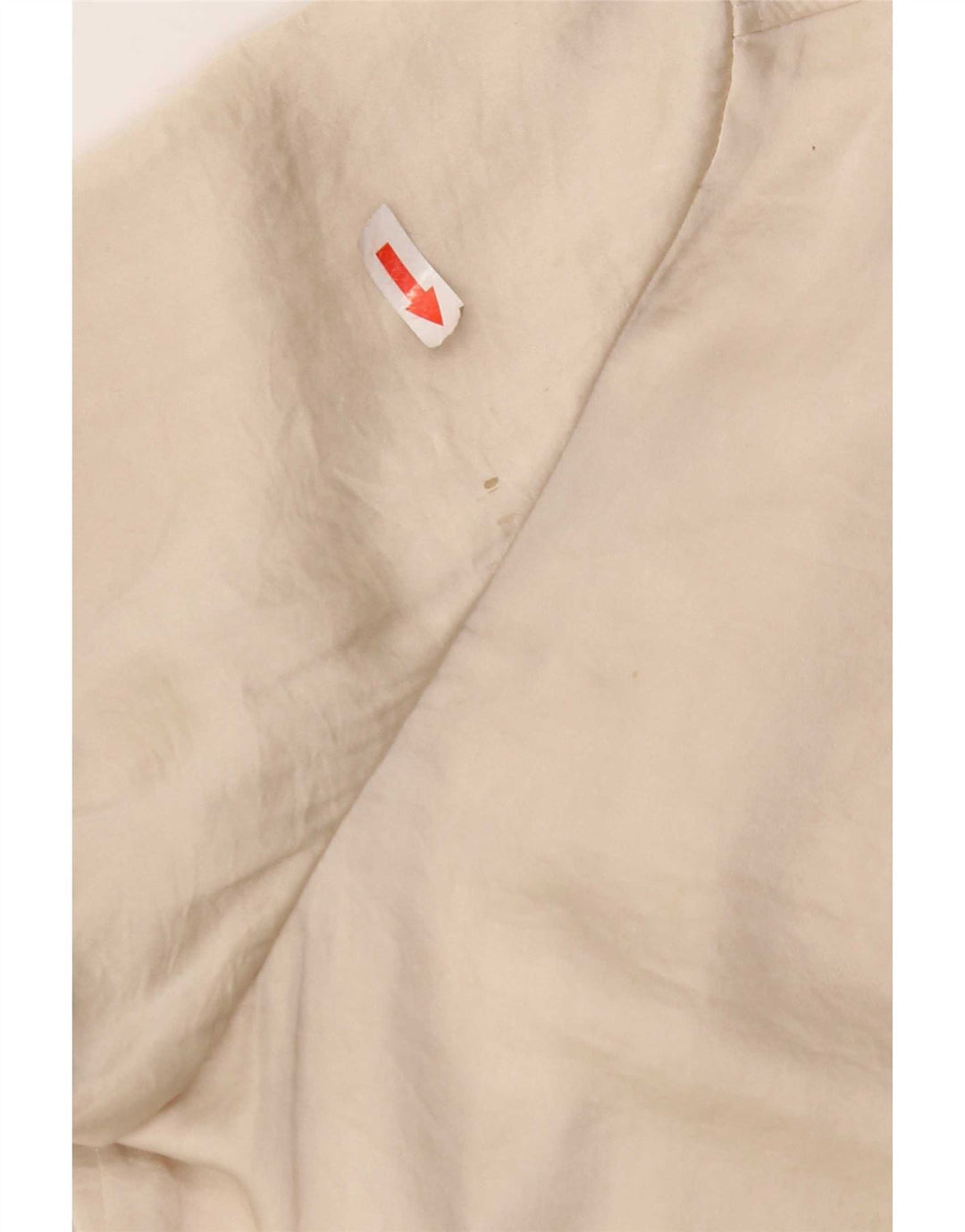 Jigsaw Womens Shirt UK 12 Medium Beige Polyester