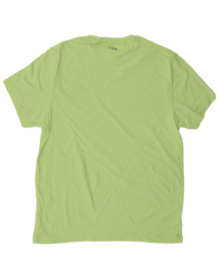 J. CREW Herren T-Shirt Top Mittelgrün