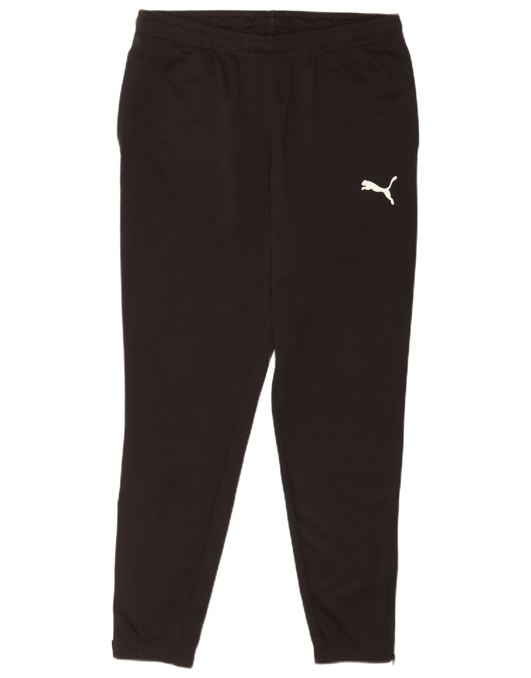 Puma Herren-Trainingshose, groß, aus schwarzem Polyester