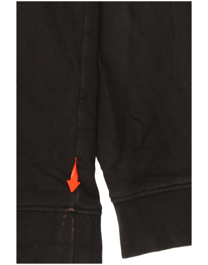 VANS Damen Off The Wall Graphic Sweatshirt Pullover UK 18 XL Schwarz Baumwolle