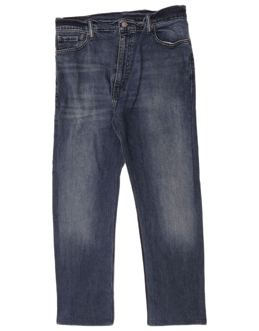 Levi's Herren 513 Slim Straight Jeans W40 L27 Blaue Baumwolle