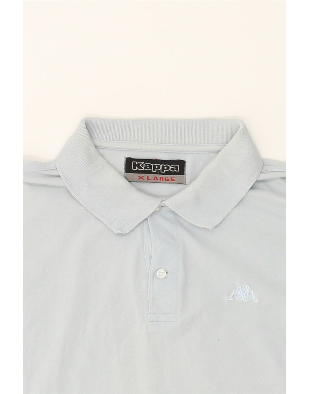 KAPPA Mens Polo Shirt XL Blue Cotton Vintage Kappa and Second-Hand Kappa from Messina Hembry 