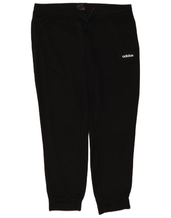 ADIDAS Damen Trainingshose Jogger UK 20/22 XL Schwarz Polyester