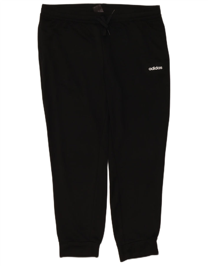 ADIDAS Damen Trainingshose Jogger UK 20/22 XL Schwarz Polyester