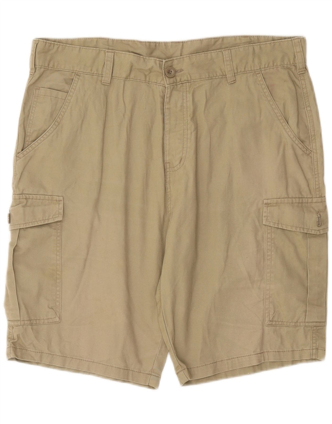 Mountain Warehouse Herren-Cargoshorts, W36, Größe L, Beige, Baumwolle