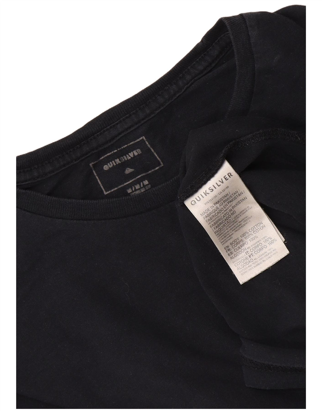 Quiksilver Herren-T-Shirt mit Grafik, mittelmarineblaue Baumwolle