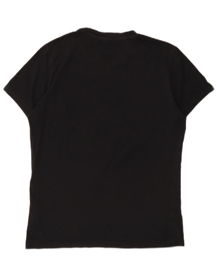 Calvin Klein Jeans Herren-T-Shirt mit Grafik, mittelschwarze Baumwolle