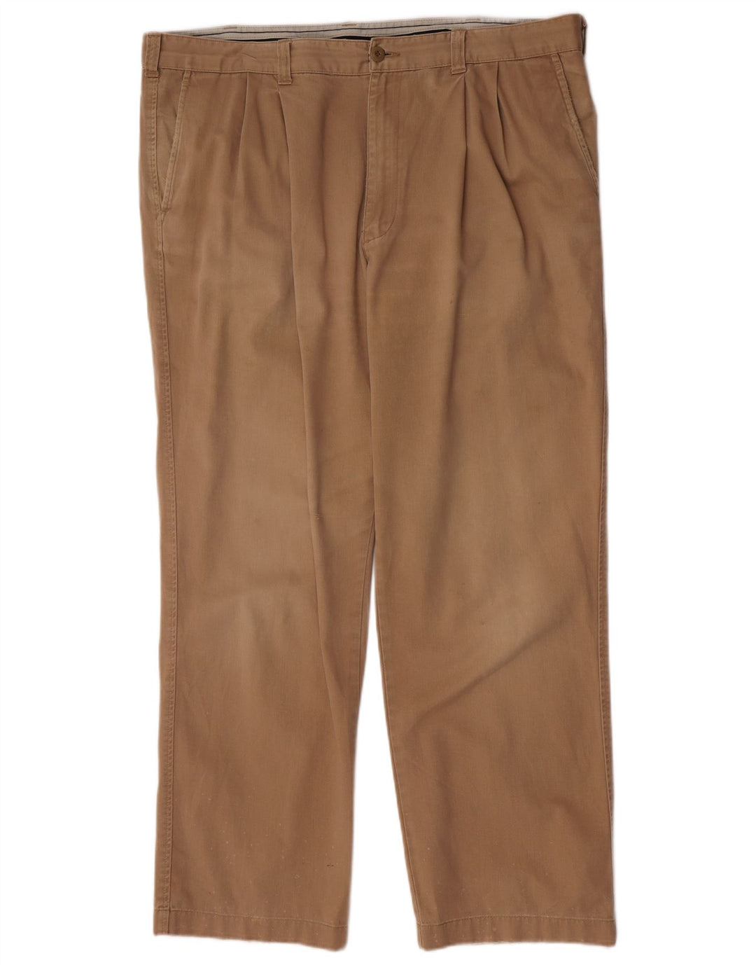 Marks & Spencer Herren-Chinohose Harbor Pegged, Blau, W42, L31, Beige