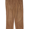 Marks & Spencer Herren-Chinohose Harbor Pegged, Blau, W42, L31, Beige