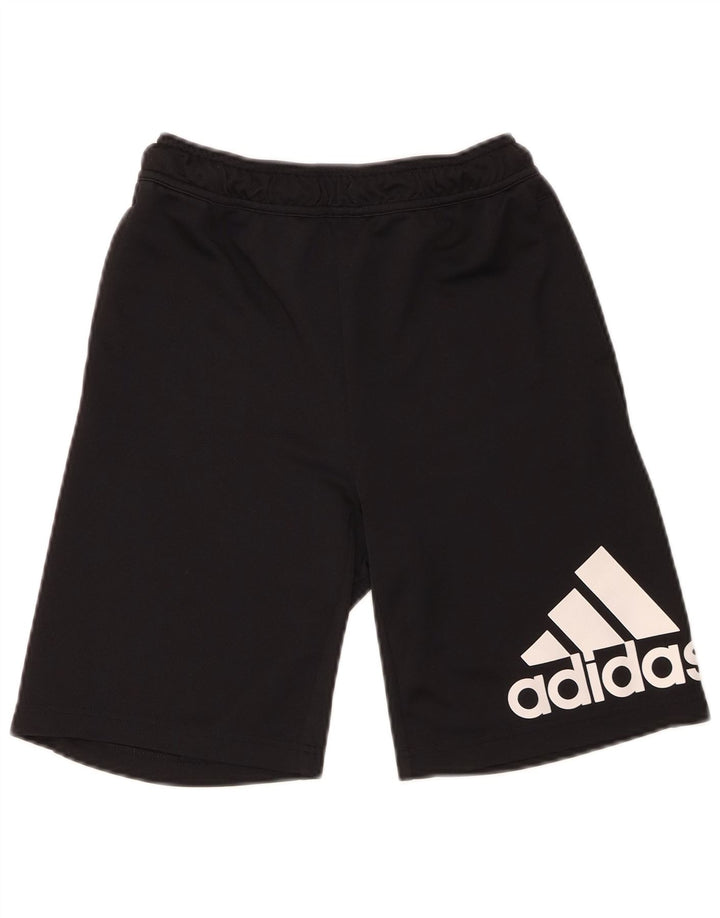 Adidas Jungen Graphic Sport Shorts 13-14 Jahre Schwarzes Polyester