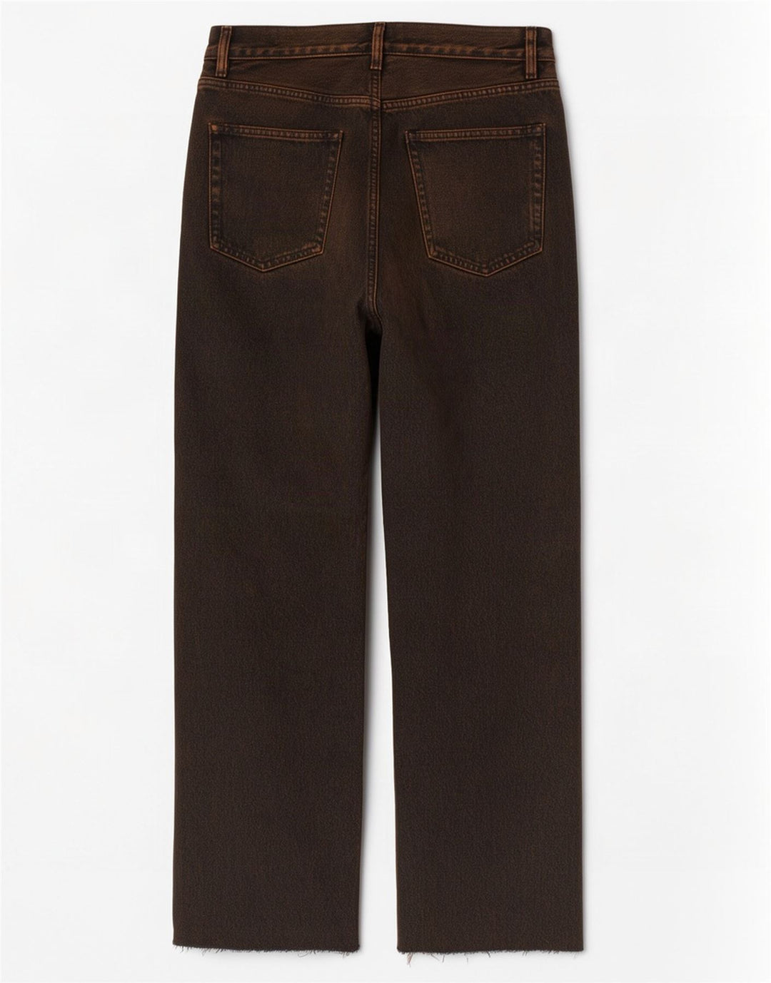Cos Herren Mid Rise Straight Jeans W29 L28 Braun