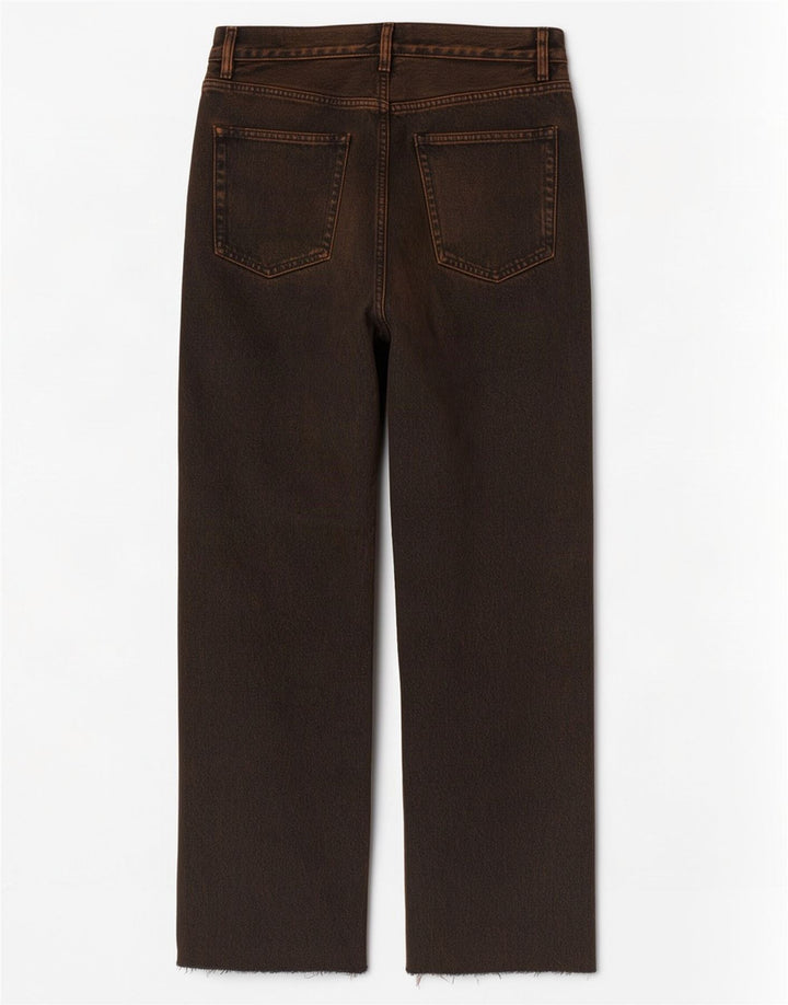 Cos Herren Mid Rise Straight Jeans W29 L28 Braun
