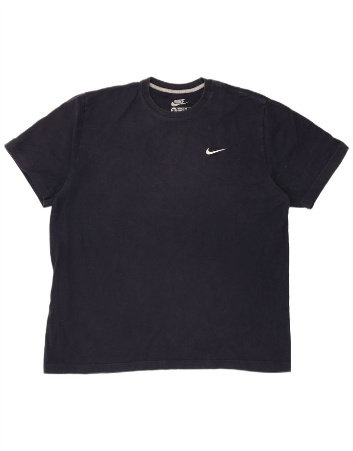 Nike Herren T-Shirt Top XL Marineblau