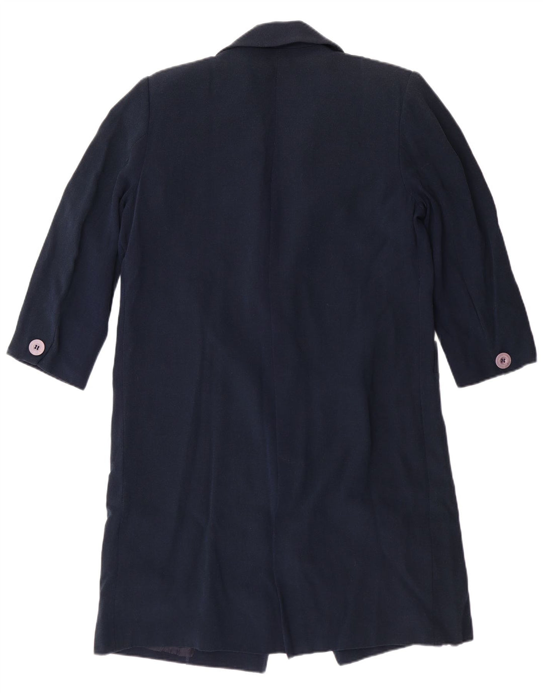 LUISA SPAGNOLI Damen 3-Knopf-Blazerjacke UK 14 Mittelmarineblau