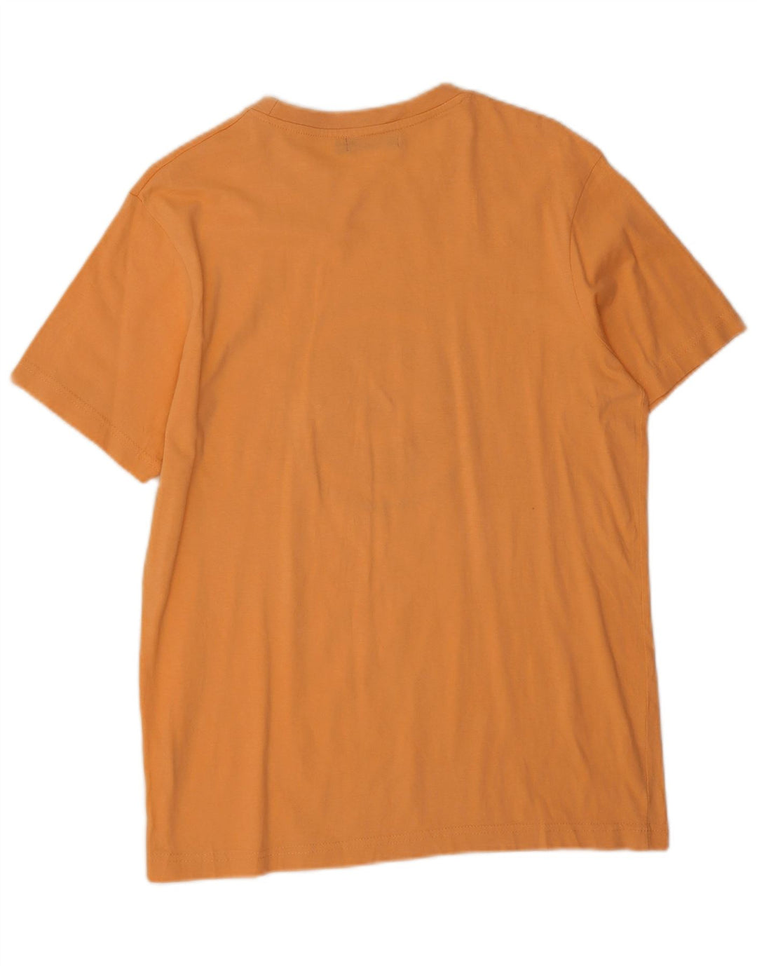 Converse Herren Grafik-T-Shirt-Oberteil aus mitteloranger Baumwolle