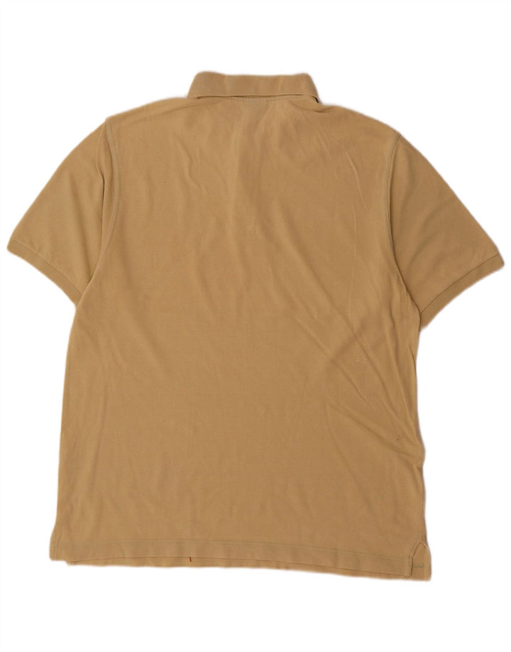 INVICTA Herren Poloshirt Große Beige Baumwolle