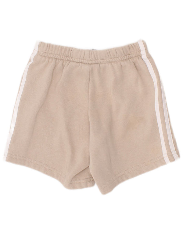 Adidas Baby-Jungen-Sportshorts, 18–24 Monate, beige Baumwolle