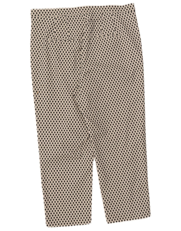 Marks & Spencer Damen-Hose, kurz geschnitten, UK 46, Größe L, W34, L24, gebrochenes Weiß