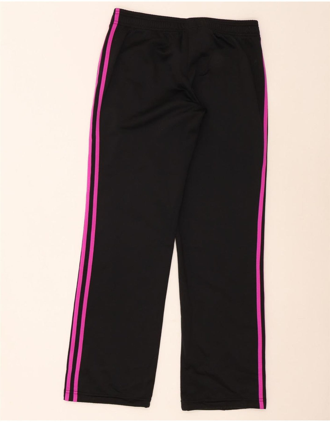 Adidas Damen Trainingshose UK 8/10 Small Schwarz Polyester