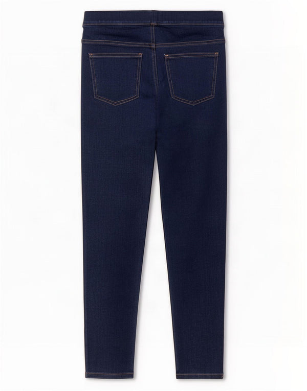 Marks & Spencer Damen Crop Jegging Jeans UK 10 Small W28 L26 Marineblau