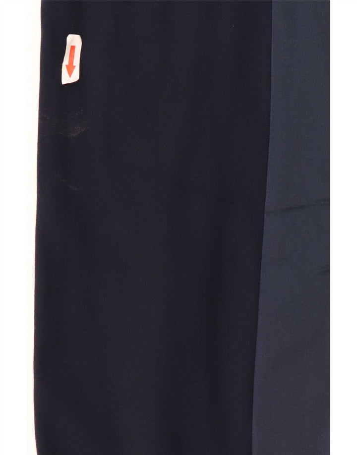 Escada Freizeithose für Damen, EU 38, M, W32, L29, Marineblau, Farbblock