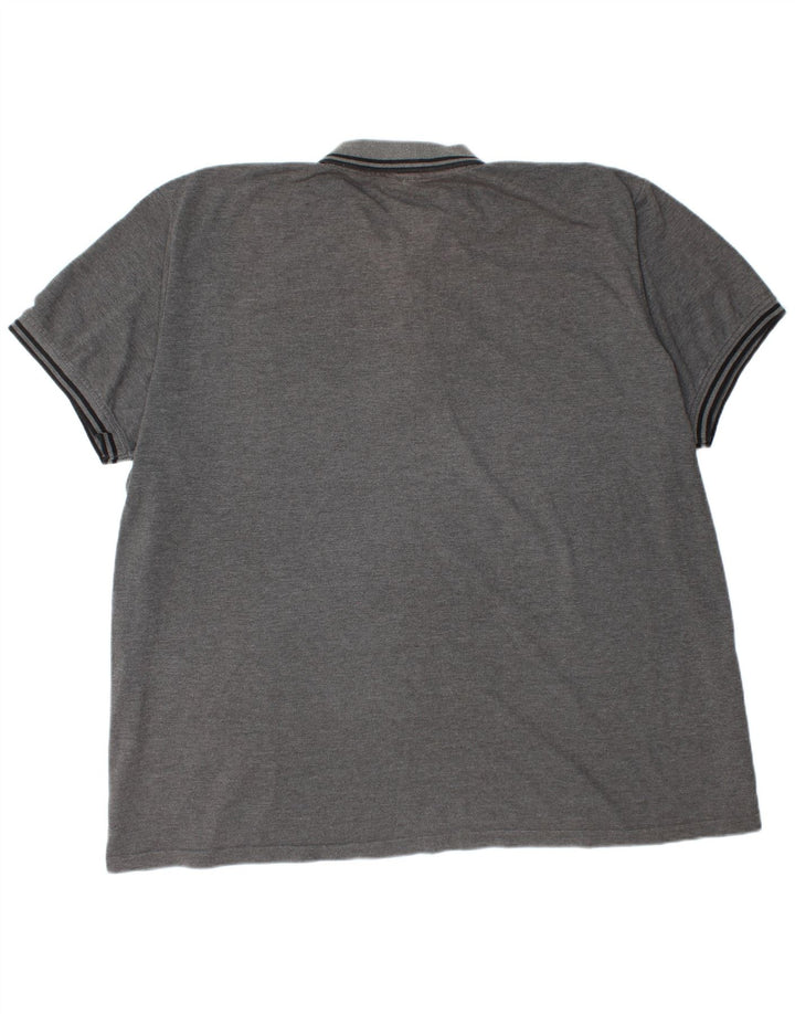 KAPPA Herren Poloshirt 6XL Grau Polyester