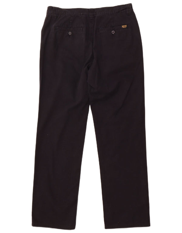 Sergio Tacchini Herren gerade Chinohose IT 50 Large W34 L33 Marineblau