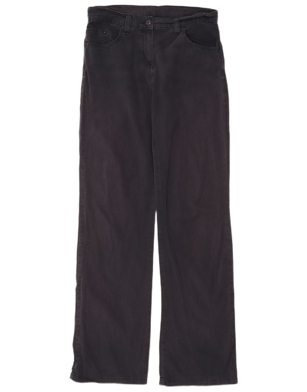Marks & Spencer Damen Freizeithose UK 10 Small W30 L33 Marineblau