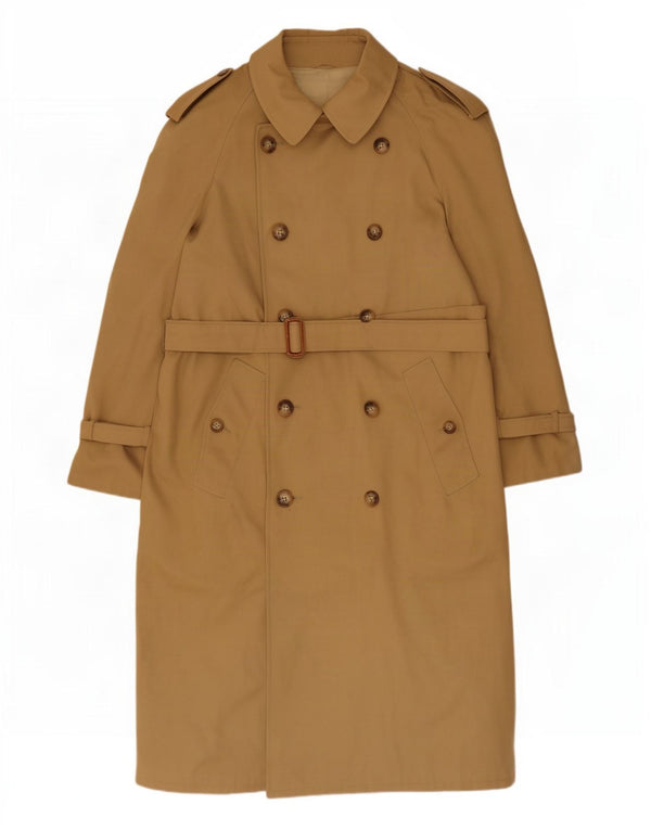 Vintage Herren Trenchcoat UK 36 Small Beige