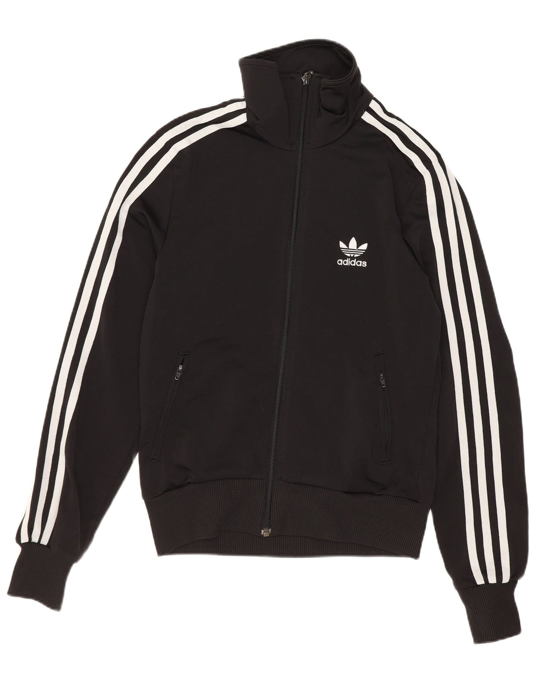 Adidas Damen Graphic Trainingsanzug Top Jacke EU 36 Small Schwarz Polyester