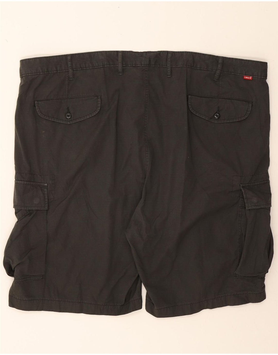 LEVI'S Mens Cargo Shorts W48 4XL Grey Cotton Vintage Levi's and Second-Hand Levi's from Messina Hembry 