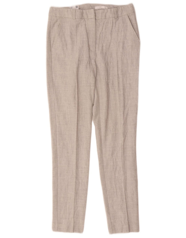 Hugo Boss Damen Slim Anzughose UK 8 Small W28 L29 Grau