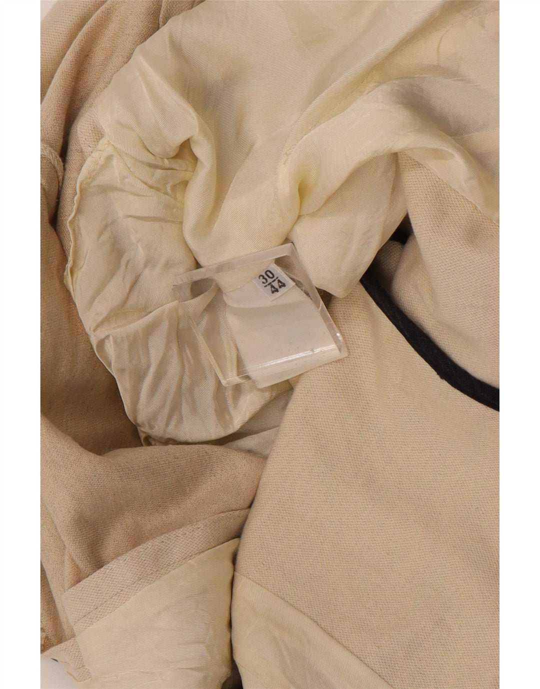 TRUSSARDI Womens 3 Button Blazer Jacket IT 44 Medium Beige