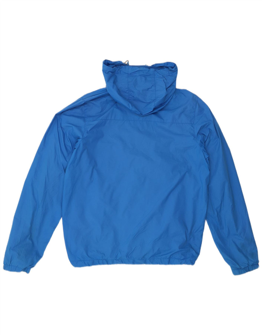 ELLESSE Herren-Regenjacke mit Kapuze, UK 40, großes blaues Nylon