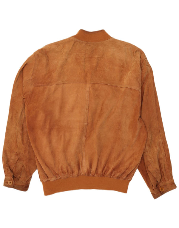 Pielini Herren Wildleder Bomberjacke IT 56 3XL Beige
