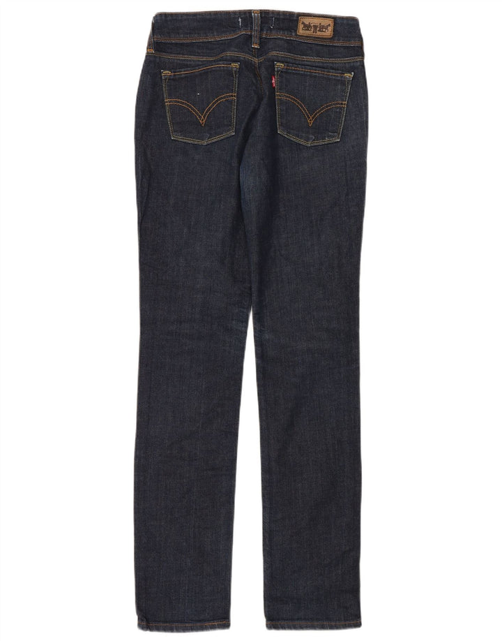 Levi's Damen 571 Slim Jeans W30 L34 Blaue Baumwolle