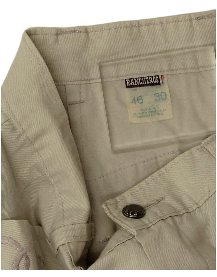 Rancheros Damen Bleistiftrock W30 Mittelbeige Baumwolle