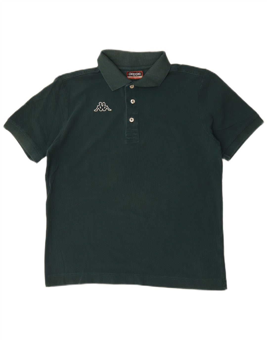 KAPPA Herren Poloshirt Mittelgrüne Baumwolle
