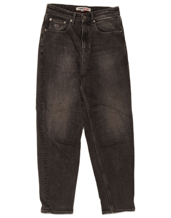 Tommy Hilfiger Damen Tapered Jeans W26 L25 Grau