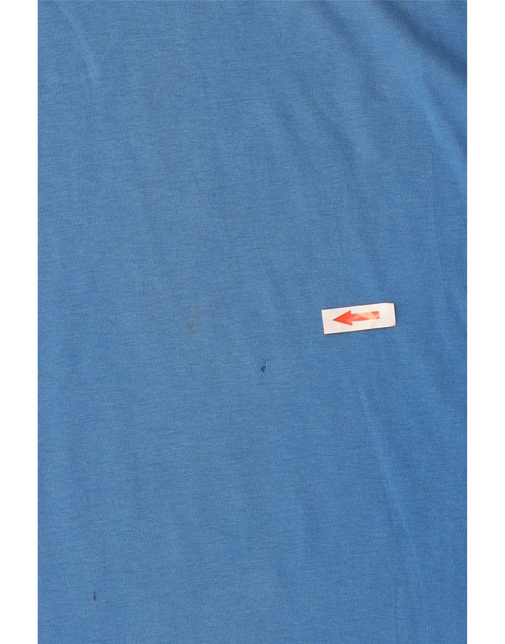Puma Herren T-Shirt mit Grafik, Größe S, Blau