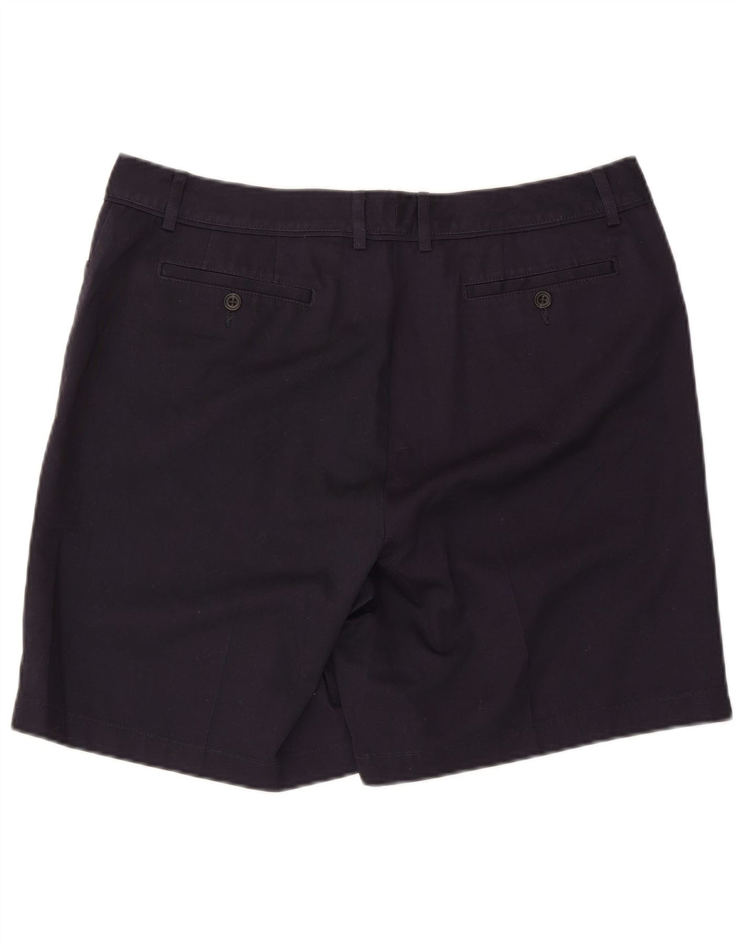 EDDIE BAUER Damen Freizeitshorts US 14 XL W36 Marineblaue Baumwolle