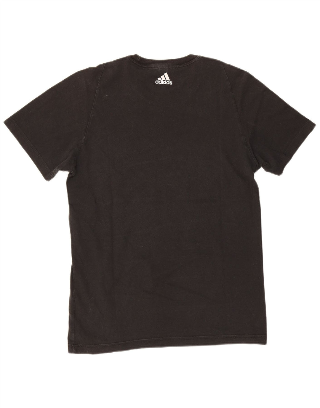 Adidas Herren Grafik T-Shirt Top Small Schwarz Baumwolle