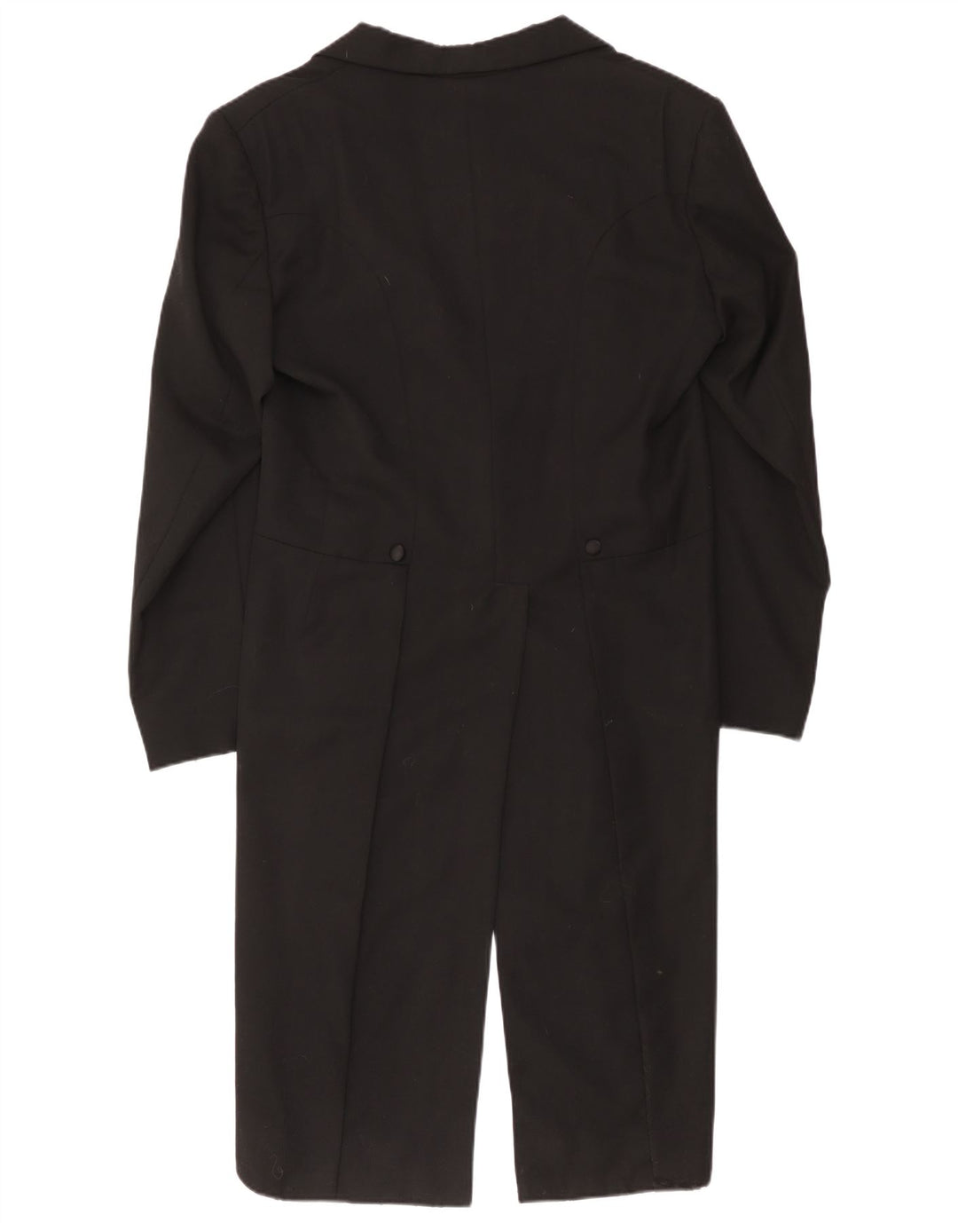 Vintage Herren 1 Knopf Frack Blazer Jacke UK 36 Small Schwarz