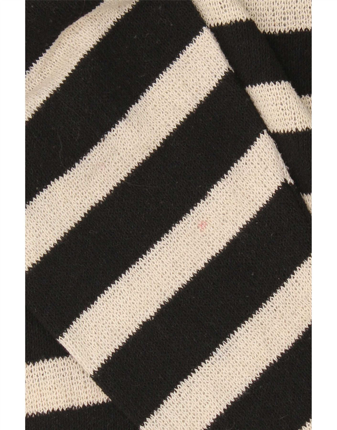 Zara Damen-Pullover mit Rollkragen, übergroß, Gr. 10, Größe S, Schwarz, gestreift