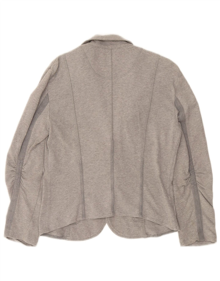 NEW PENNY Damen-Blazer mit 2 Knöpfen, Gr. 10, Größe S, Grau